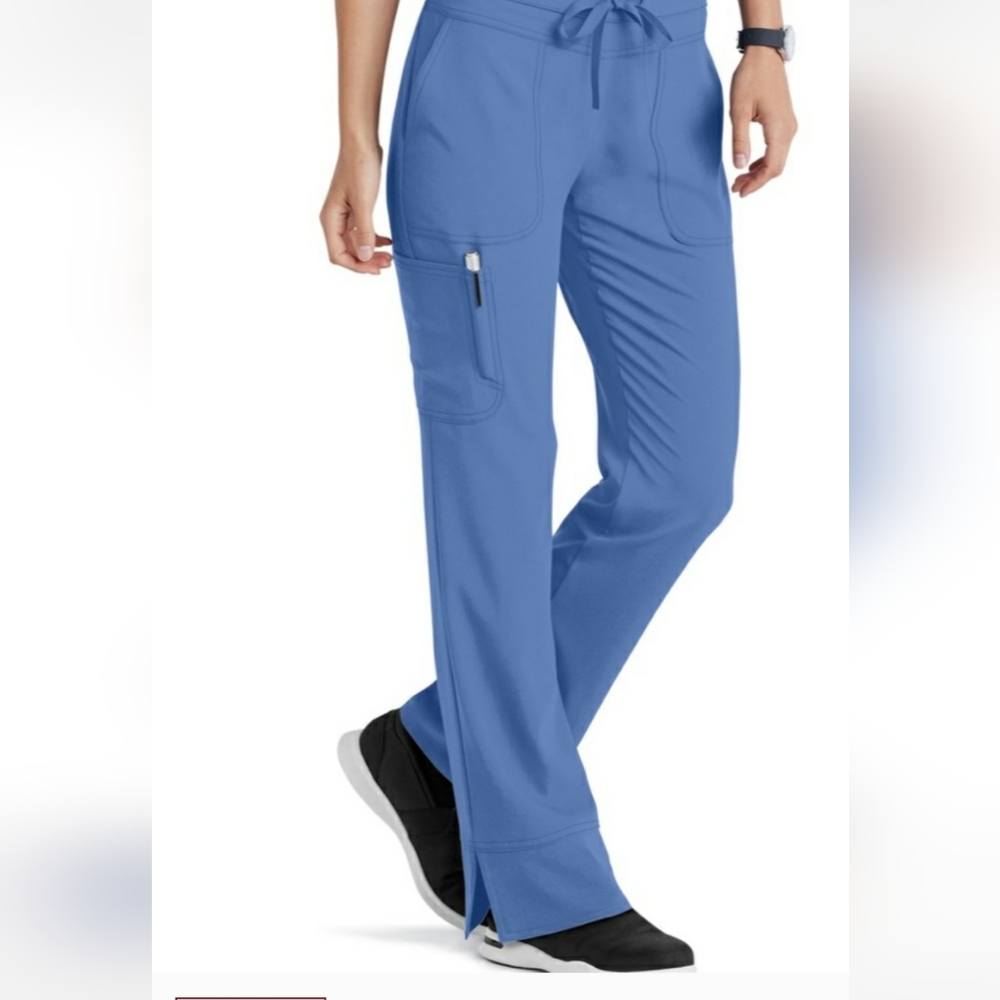 Urbane Ultimate Contemporary Fit Scrub Pants Blue Sz-TXS